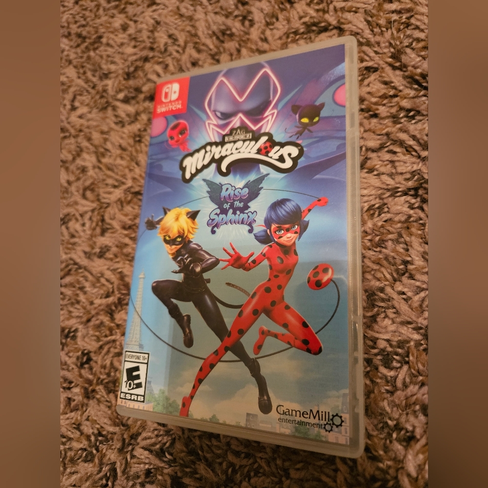 Nintendo Switch Game Miraculous Rise of The Sphinx